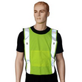Mesh Safety Vest w/ LED Lights